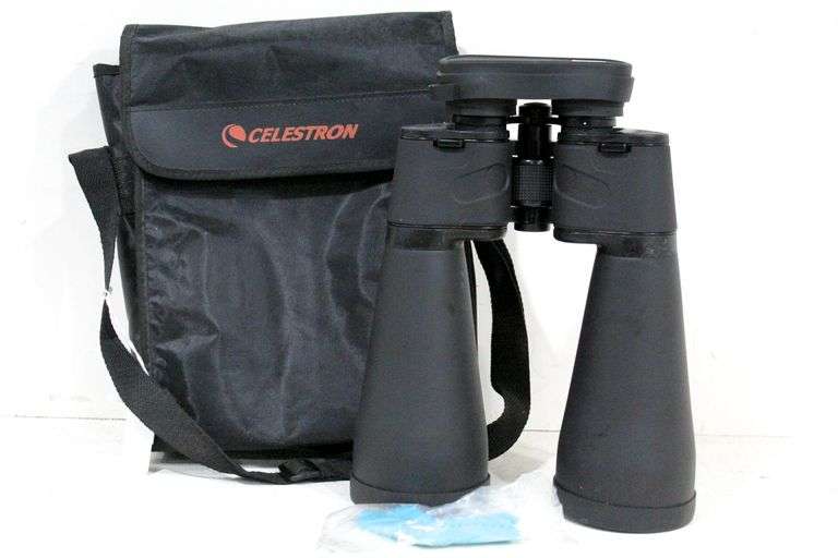Celestron 15 x 70 binoculars with case bunting online auctions