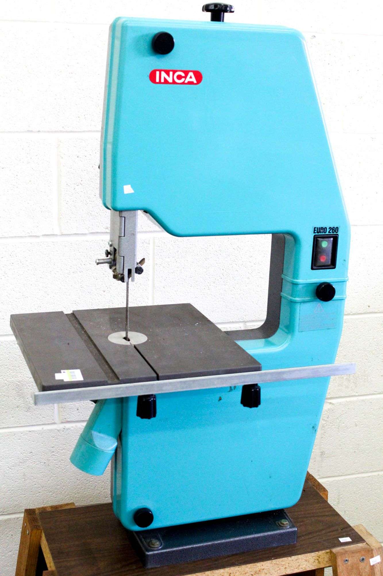 INCA Euro 260 Bandsaw with stand and accesories , Very high 