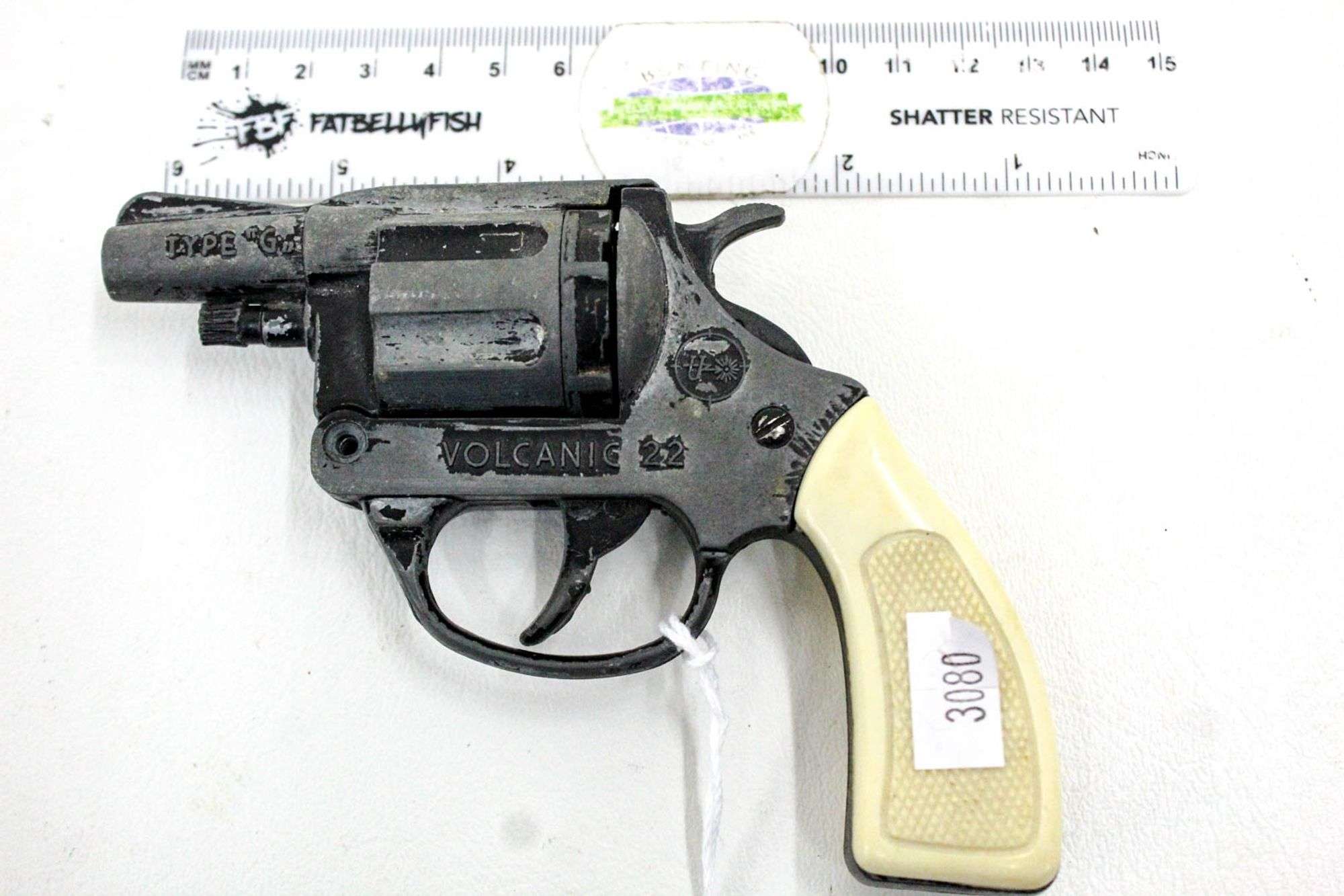 Uniwerk Vintage Volcanic 22 Model Cap Gun, Made in Italy
