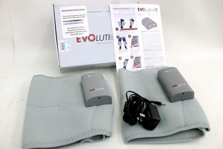 ThermoTek Evolution 2-Advancement in DVT Prevention. Two devices in box ...