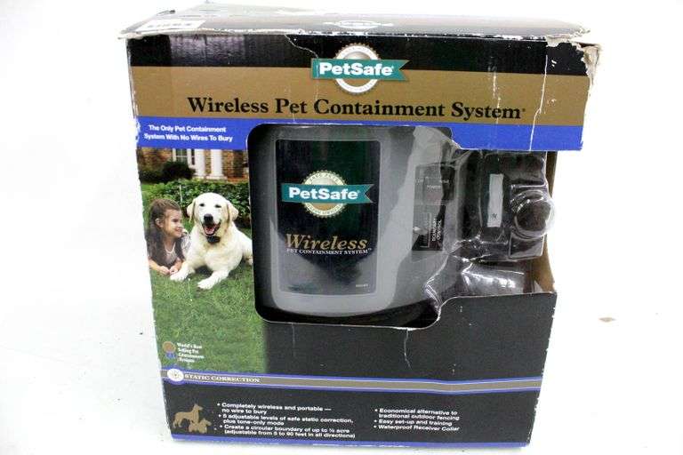 Pet Safe Wireless Pet Containment System. Bunting Online Auctions