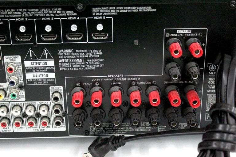 Yamaha RX-V775 7.2 Channel Network AV Receiver with Air Play
