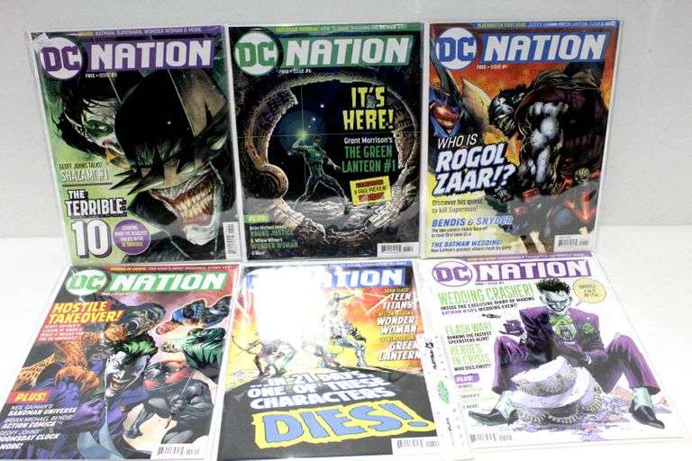 Collection of DC Nation Comic Books - Bunting Online Auctions