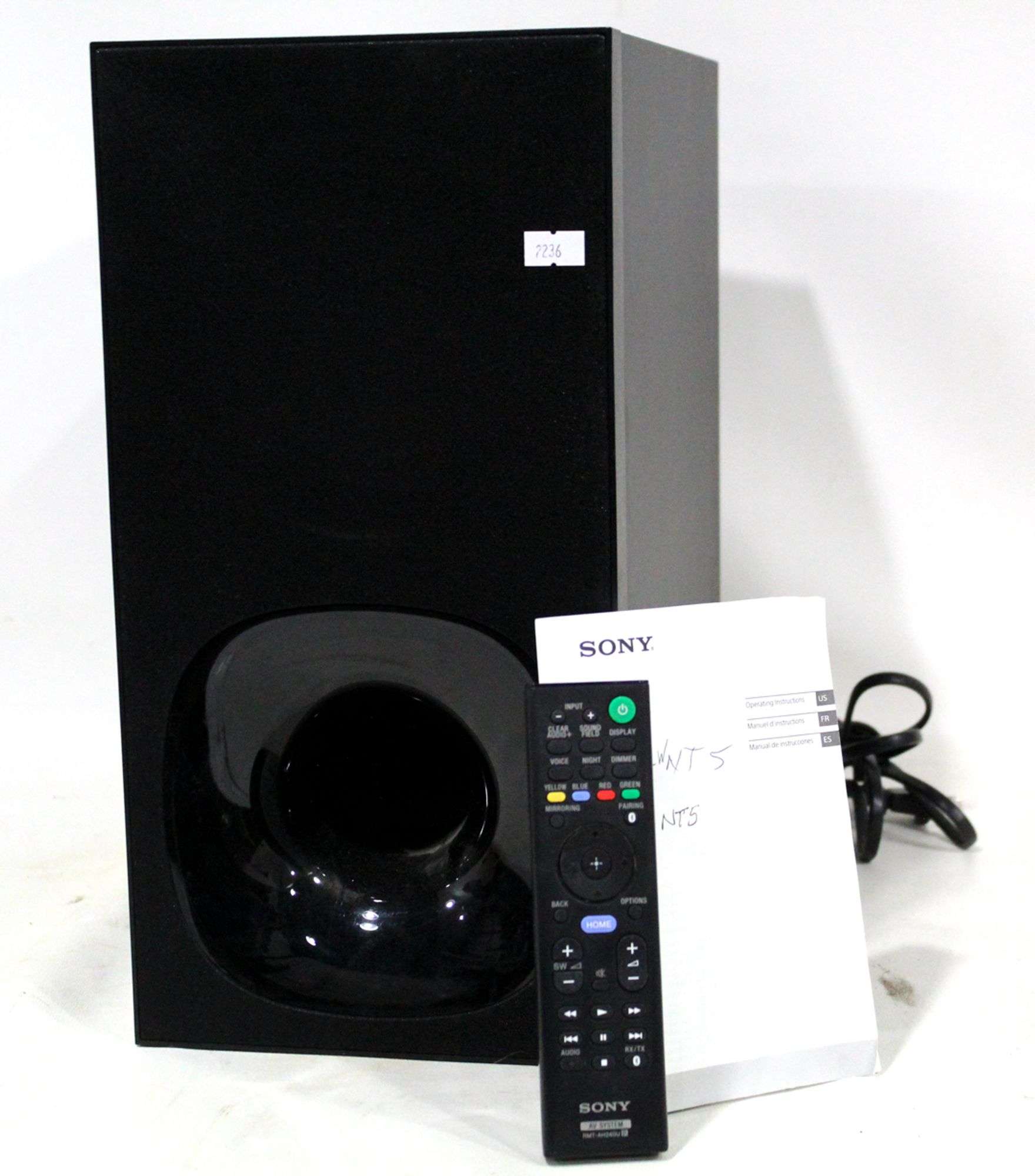 SONY アクティブ サブウーハー SA-WCT380 サブウーファー