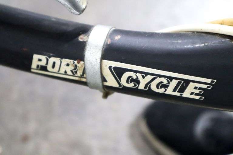 Katakura Silk Tokyo Japan Porta Cycle Folding Bike c. 1950s-1970s