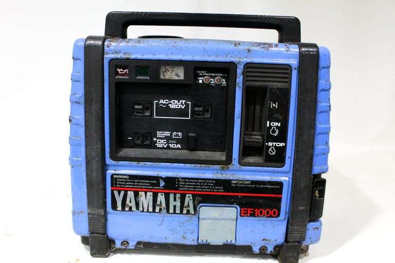 Yamaha EF1000 EF 1000 Watt 2.2 HP Generator Bunting Online Auctions