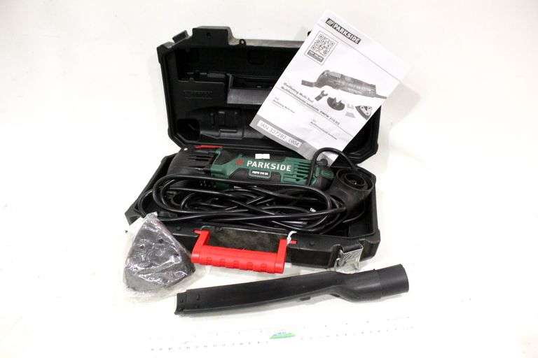Parkside MultiPurpose Tool. (PMFW 310 D2) w/Case and Manual. Bunting