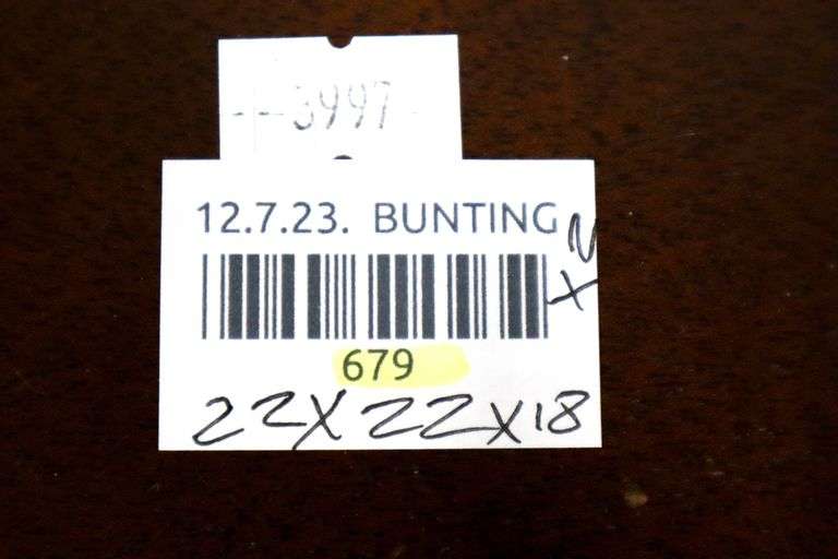 Pottery Barn Cube End Tables Made in Vietnam Pair 22 x 22 x 18 each