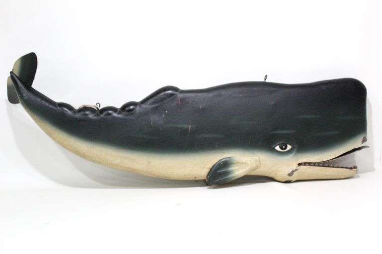 Sperm Whale Sign May be Associated With Diamonds and Rust New England - 15 x 45
