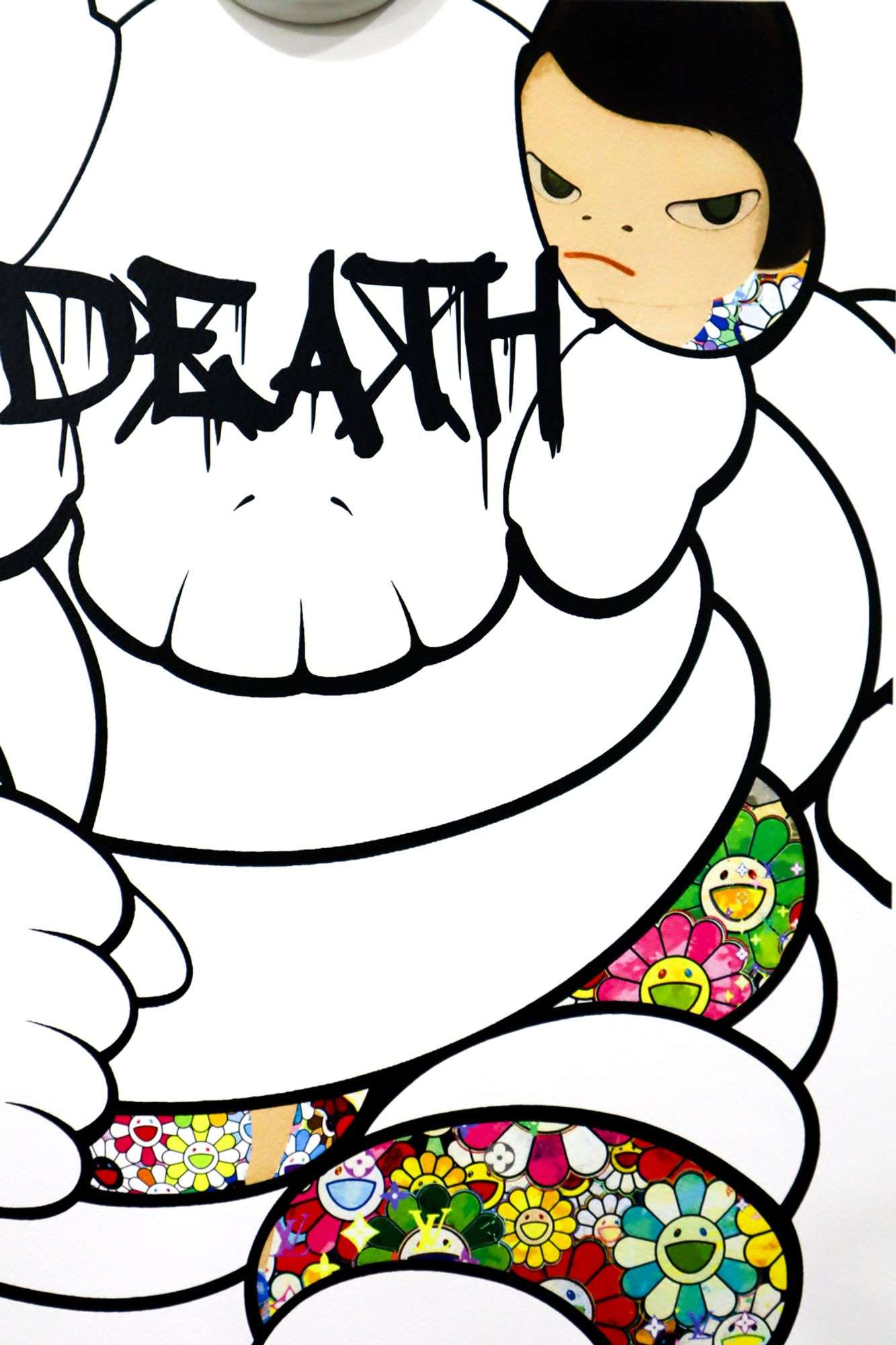 限定】death nyc ポスター not kaws カウズ バルク ポップアート 現代 