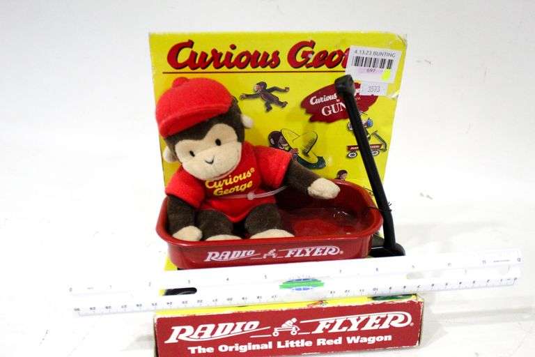 Curious George by GUND Radio Flyer Monkey Original Little
