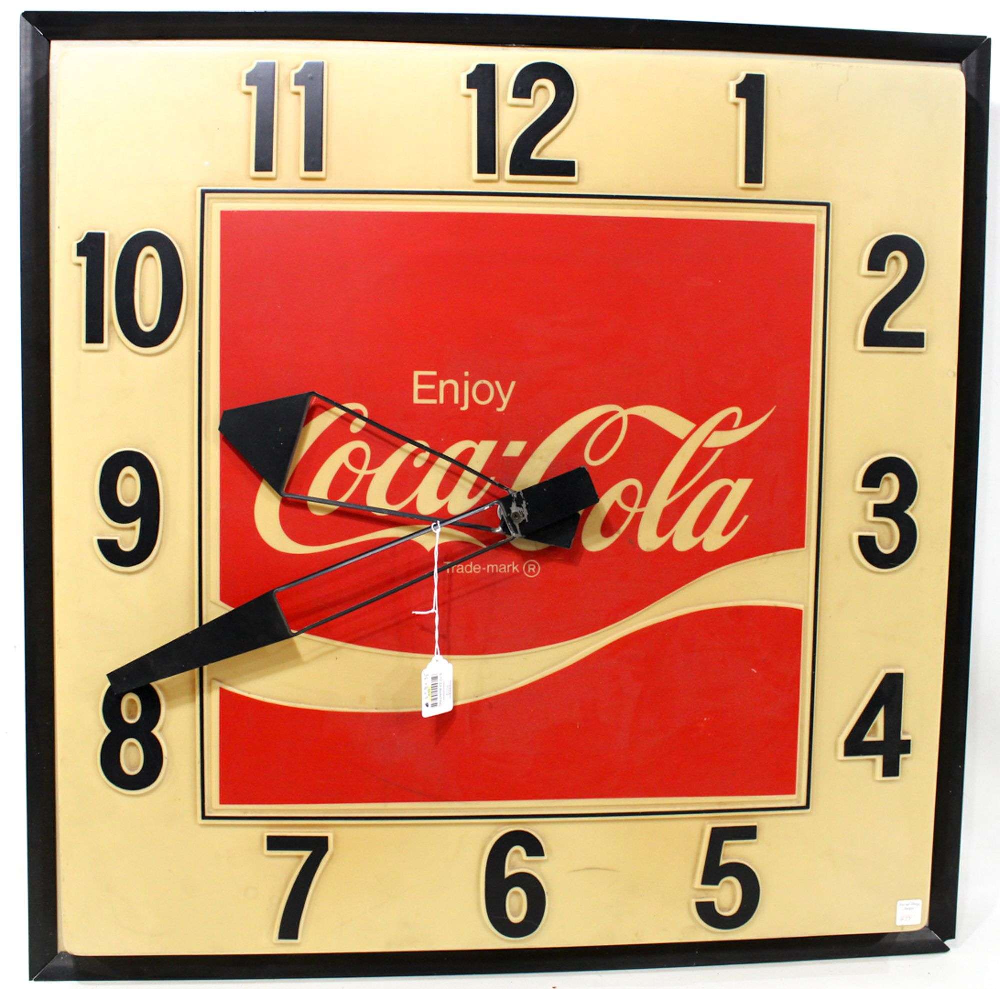 Vintage Everbrite (Milwaukee, WI) Mid-1930s Coca-Cola Wall Clock