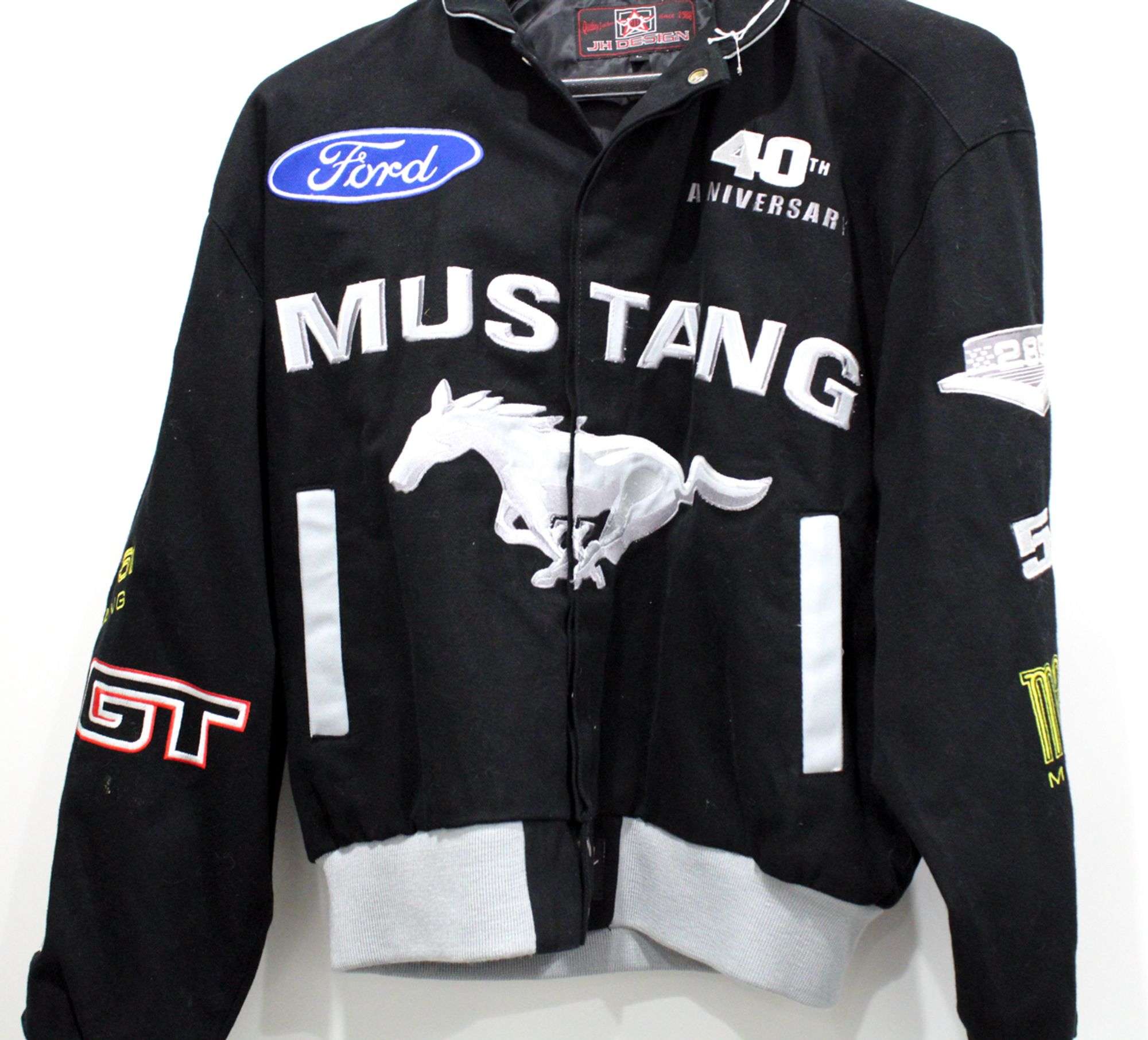 40th Anniversary Ford Mustang Theme JH Design Jacket - Size Large 