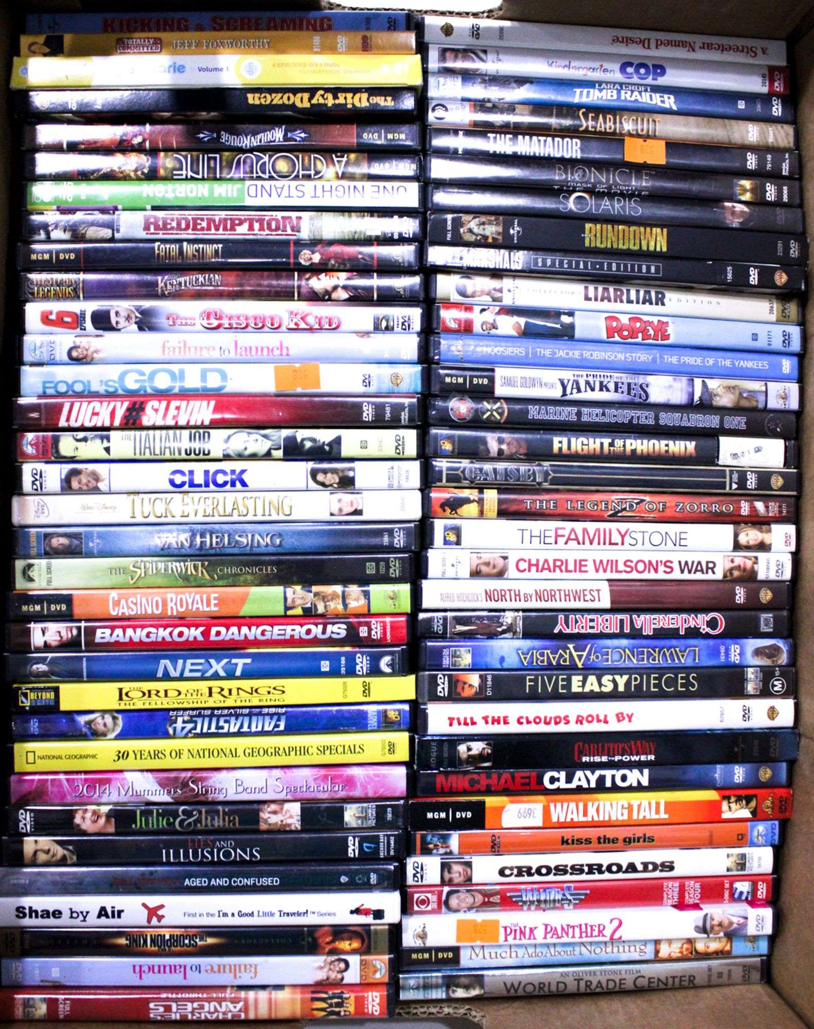 DVD Collection - Cisco Kid, Dirty Dozen, Fantastic Four