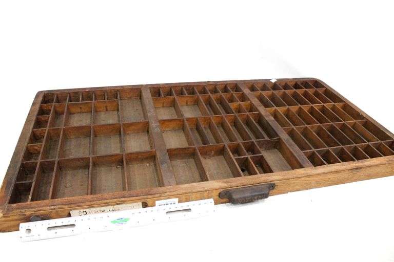 Hamilton Printer Tray Vintage Wooden Drawer Tray Bunting Online