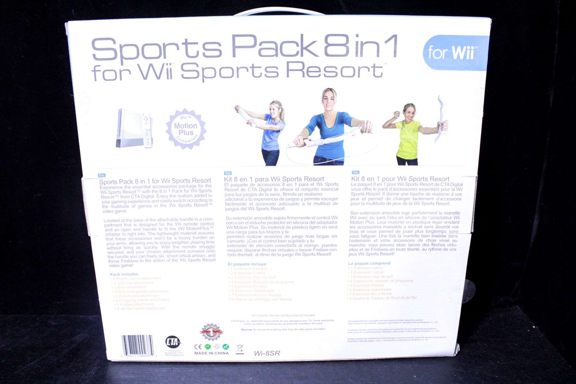 Pack D'accessoires Wii Sports 8 En 1 - Neuf - Nintendo Wii