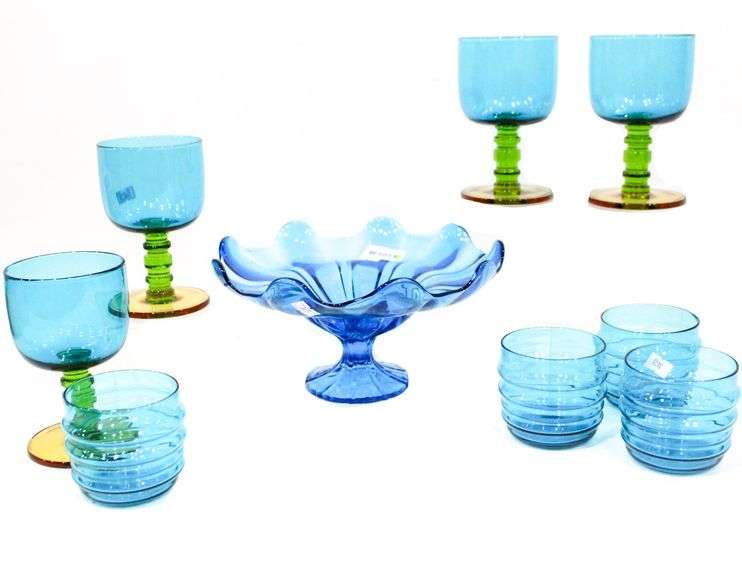 Marimekko Sukat Makkaralla Tumblers In Blue And Marimekko Sukat 