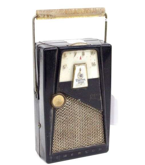 Vintage Emerson 888 Explorer Transistor Radio, AM Band Only, Emerson ...