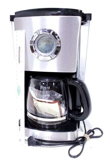 Gevalia 12-Cup Coffee Maker CM-650 T4 U - Bunting Online Auctions