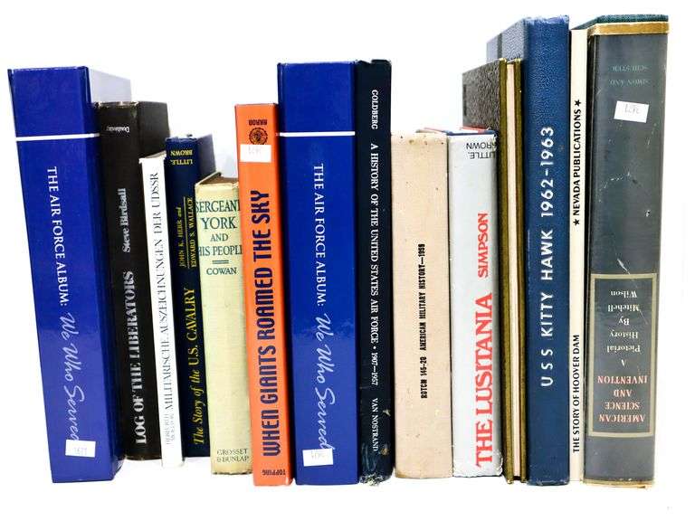 History Buffs Book Collection Includes Log of the Liberators, The Lusitania, The Story of the