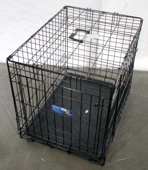 Top Paw Double Door Small Pet Crate, 19"x24"x17" Bunting Online Auctions