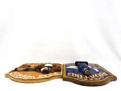 Nautical Wall Signs - "Jolly Whaler Best Ales & Porter" - and - "Boating Spoken Here" - 13 x 17 each