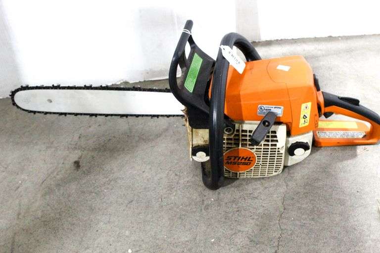 Stihl MS250 Chainsaw - Bunting Online Auctions