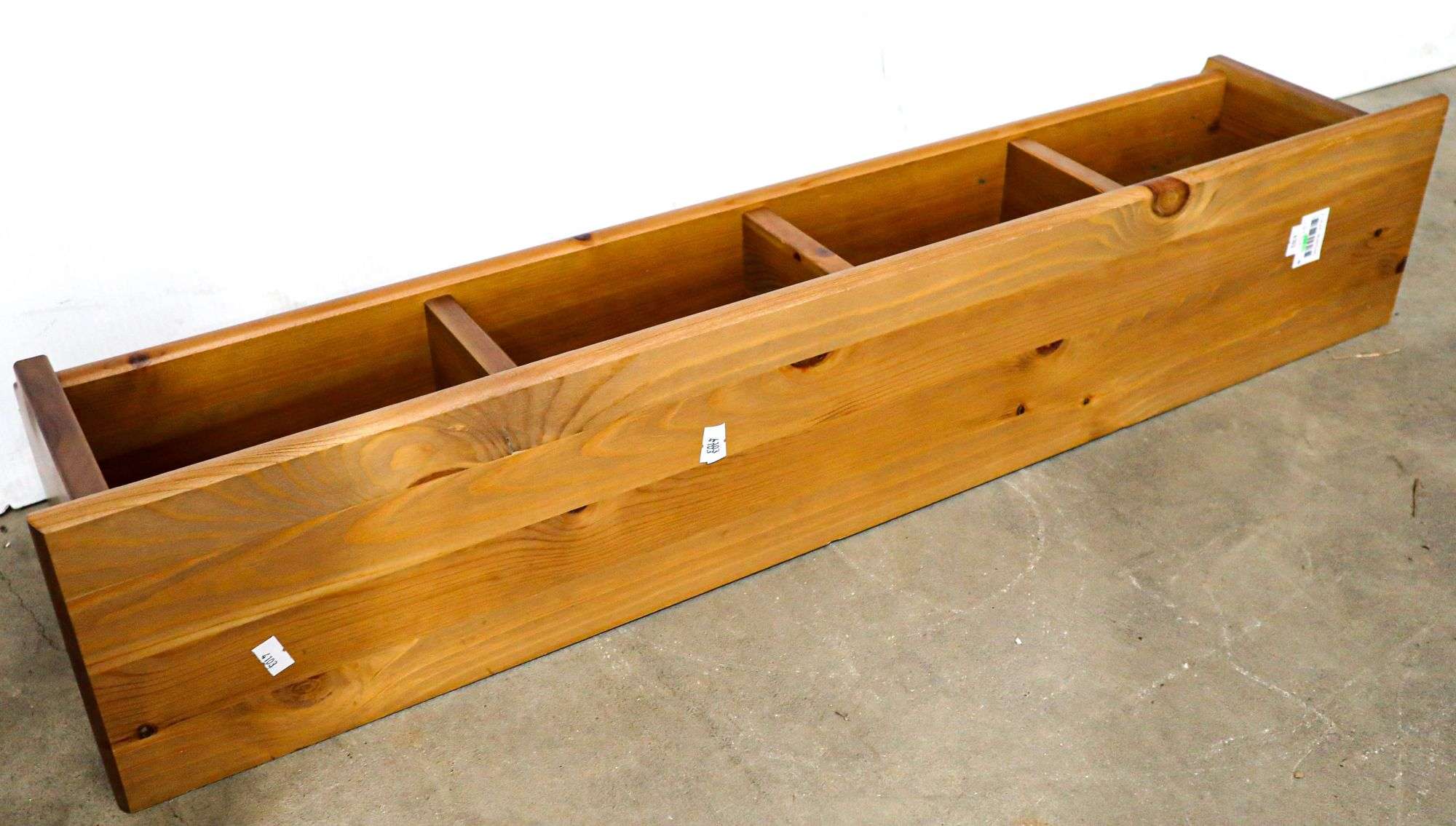 Ikea Leksvik Wall Hanging Shelf. (10x36x7) - Bunting Online Auctions
