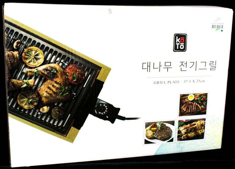 Koto Electric Bamboo Grill T1 U Bunting Online Auctions