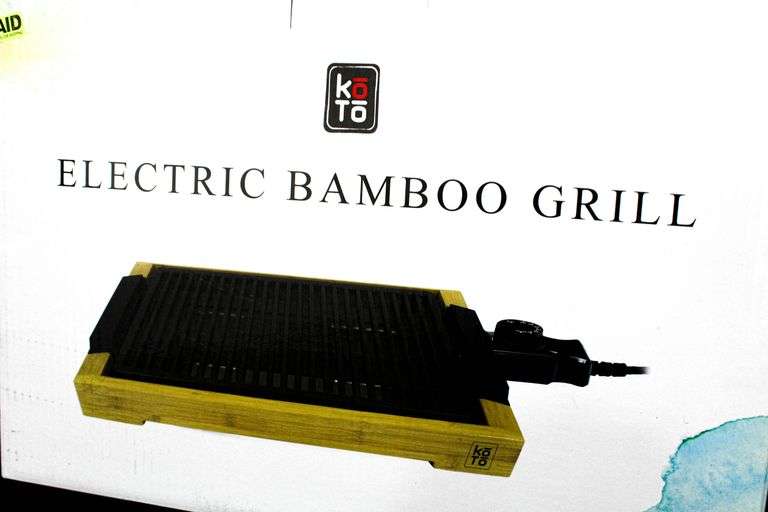 Koto Electric Bamboo Grill T1 U Bunting Online Auctions