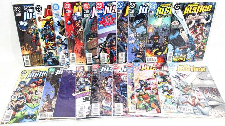 Comic Book Collection: DC Young Justice Series - and - More - Bunting ...