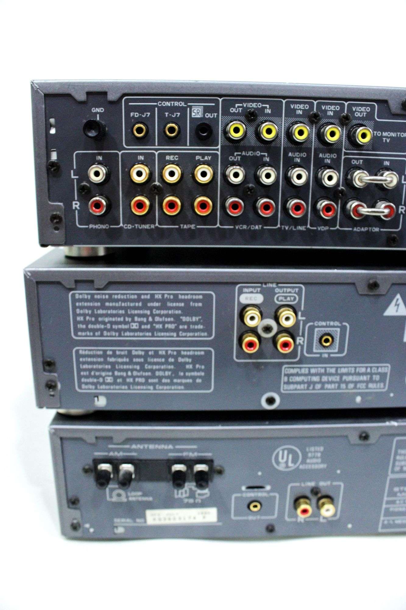 Pioneer Soigne Stereo Amplifier Model A-J7 / Stereo Double