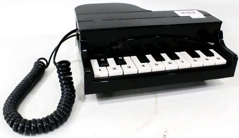 Columbia Baby Grand Piano Phone / Piano Telephone Model PN-10 - Vintage 1985ish
