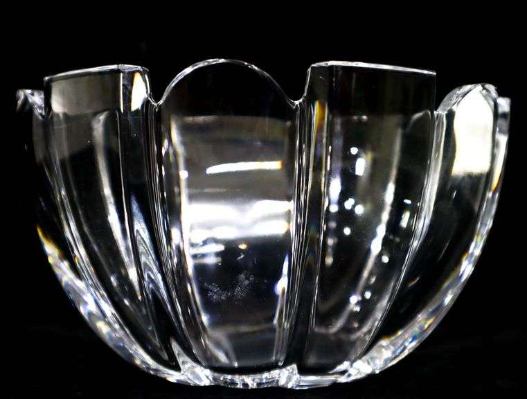 Baccarat France Crystal Glass Bowl.
