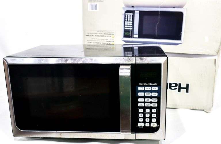 Hamilton Beach Microwave Oven 10 Power Levels. .9 cu.ft. - P90D23AL-WR1