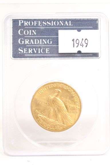 1932 US $10 Gold Eagle , PCGS Graded MS60