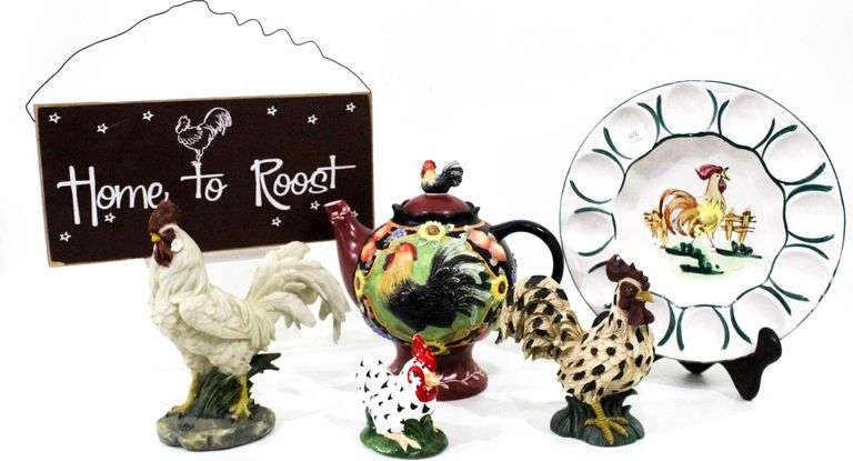 Rooster Collection Rooster Collection - Bunting Online Auctions