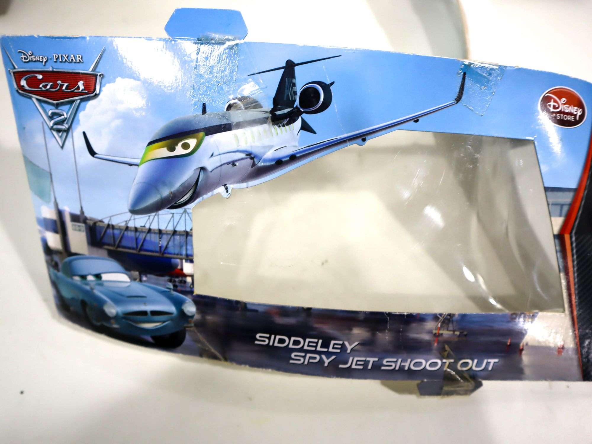 Disney Store Cars Siddeley Spy Jet Shoot Out - Bunting Online Auctions