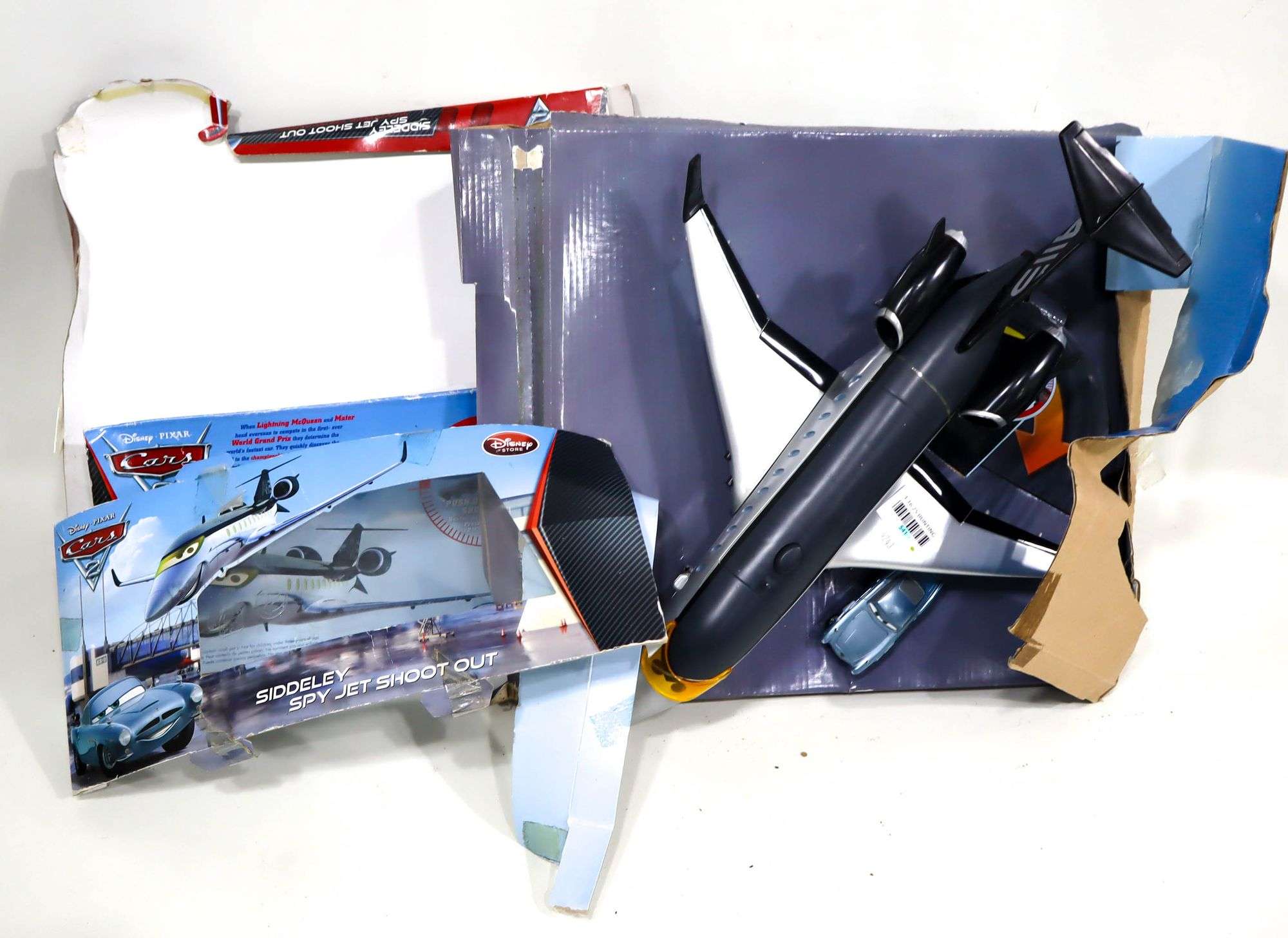 Disney Store Cars Siddeley Spy Jet Shoot Out - Bunting Online Auctions