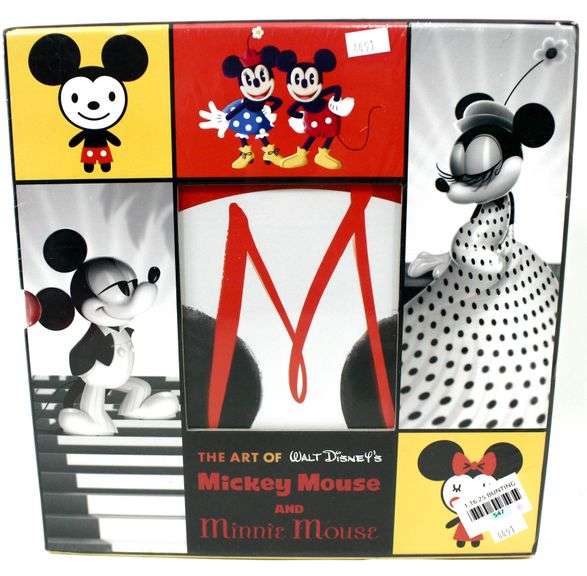 The Art of Mickey Mouse and Minnie Mouse Books, Two Collector's Art ...
