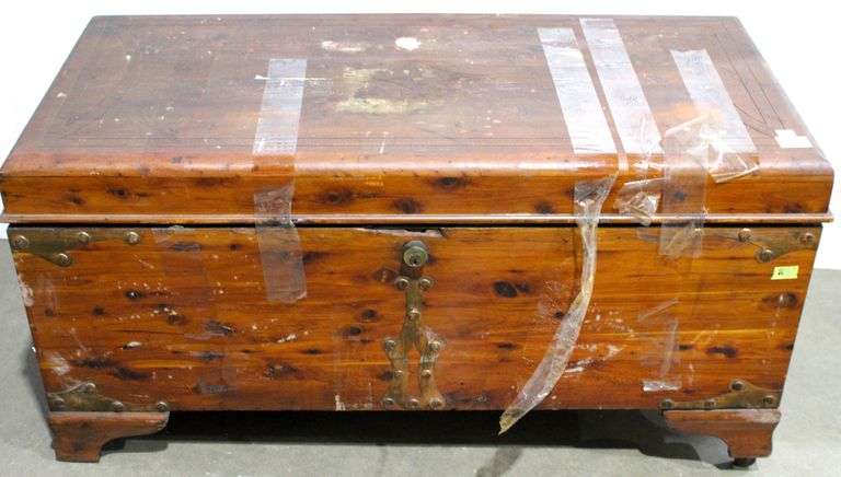 Vintage "Stewart Safe Seal Cedar Chest" Norwalk, Ohio - 21 x 40 x 19 ...