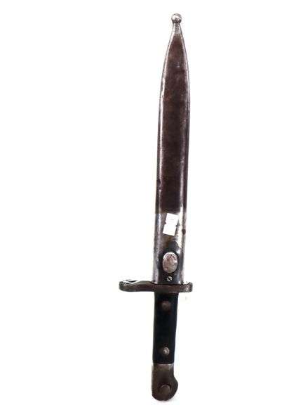Unknown Mauser bayonet , Marked AS. F and 120424 , With scabbard