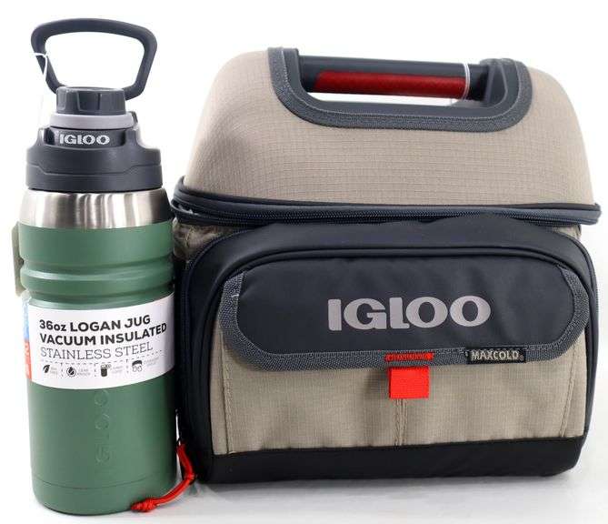 36 oz Igloo Thermos and Insulated Lunch Box