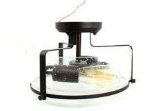 Modern Look Ceiling Lights with Edison Bulbs 25"
