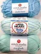 Stitch Studio Blue Yarn Collection