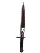 Unknown Mauser bayonet , Marked AS. F and 120424 , With scabbard