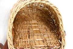 Wicker Fishing Basket or Creel, Designed to Keep Fish Fresh