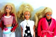 Barbie Dolls with Travel Case and Outfits