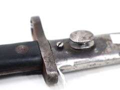 Unknown Mauser bayonet , Marked AS. F and 120424 , With scabbard