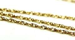14 KT Gold Necklace, 18".   (0.98 gm)